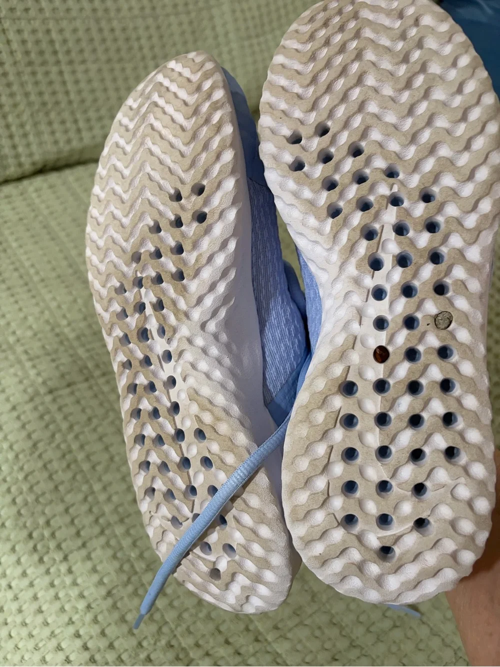 Nike Rival Women's Athletic Shoes in Light Blue and White